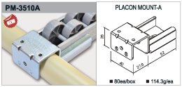 Úchyt válečkové tratě typ PM-3510A