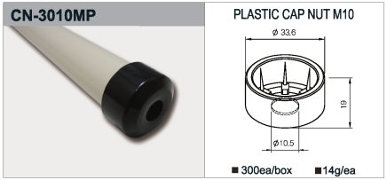 Vnější zátka se závitem CN-3010MP - 1