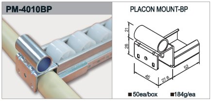 Úchyt válečkové tratě typ PM-4010BP - 1