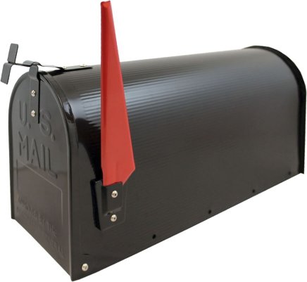 Poštovní schránka US Alu-Mailbox černá - 1