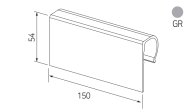 Držák na nalepovací štítek PN-5415 - 2