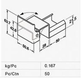 Sklopná spojka k trati PM-4010SK - 2
