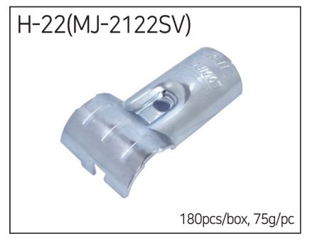 Kovová spojka MJ-2122 (H-22) - 2