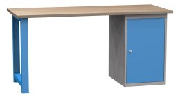 Dílenský stůl s podstavným kontejnerem 1700 mm
