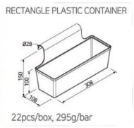 Závěsný box plastový , RPC-300A - 1