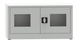 Skříň s prosklenými dveřmi plexisklem C3961