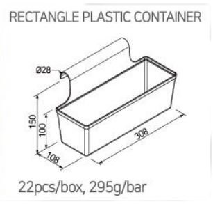Závěsný box plastový , RPC-300A - 1