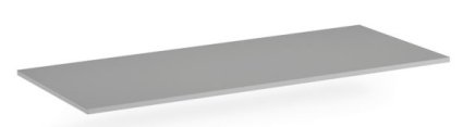 Police/pracovní ESD deska oboustranně laminovaná, rozměr 1200 x 300 mm - 1