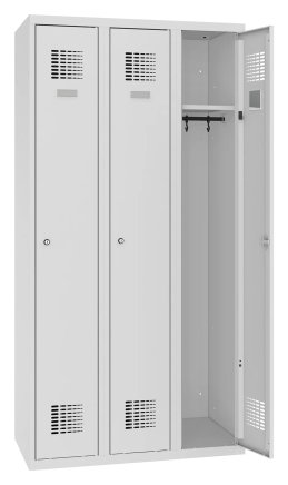 Šatní skříň kovová Sum 330 W šířka 900 mm - 2