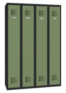 Šatní skříň kovová Sum 340 W šířka 1200 mm - 5