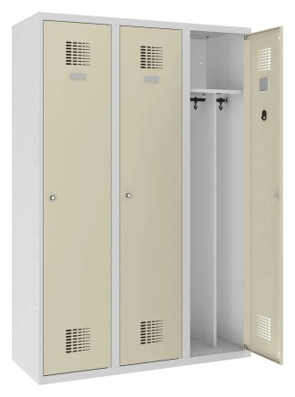 Šatní skříň kovová Sum 430 W šířka 1200 mm - 4