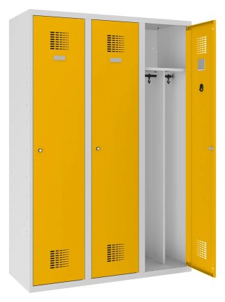 Šatní skříň kovová Sum 430 W šířka 1200 mm - 6
