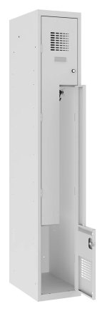 Šatní skříň kovová Sul 31 W šířka 300 mm - 1