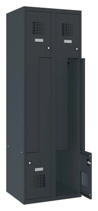 Šatní skříň kovová Sul 32 W šířka 600 mm - 5
