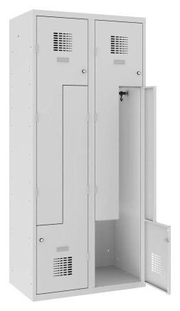 Šatní skříň kovová Sul 42 W šířka 800 mm - 1