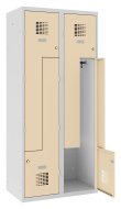 Šatní skříň kovová Sul 42 W šířka 800 mm - 4