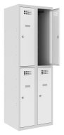 Šatní skříň dělená Sus 322 W šířka 600 mm - 4