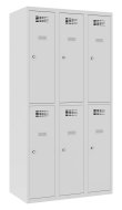 Šatní skříň dělená Sus 332 W šířka 900 mm - 1
