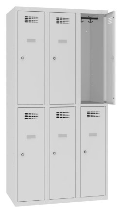 Šatní skříň dělená Sus 332 W šířka 900 mm - 3