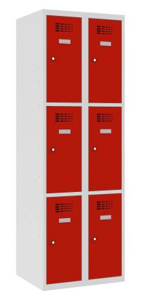 Šatní skříň dělená Sus 323 W šířka 600 mm - 4