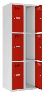 Šatní skříň dělená Sus 323 W šířka 600 mm - 5