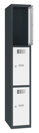 Šatní skříň dělená Sus 313 W šířka 300 mm - 2
