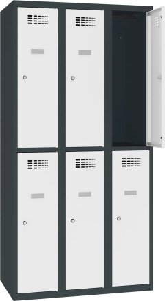 Šatní skříň dělená Sus 332 W šířka 900 mm - 8