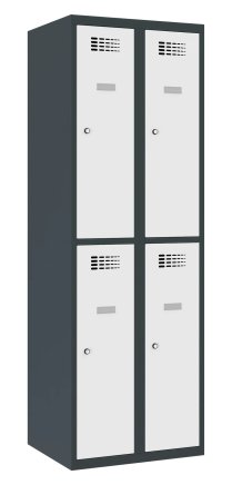 Šatní skříň dělená Sus 322 W šířka 600 mm - 5