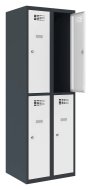 Šatní skříň dělená Sus 322 W šířka 600 mm - 6