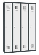 Šatní skříň kovová Sum 340 W šířka 1200 mm