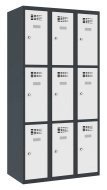 Šatní skříň dělená Sus 333 W šířka 900 mm - 1