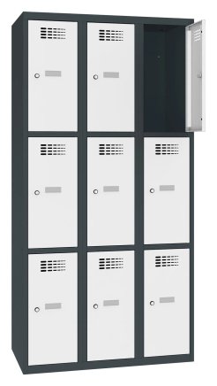 Šatní skříň dělená Sus 333 W šířka 900 mm - 2