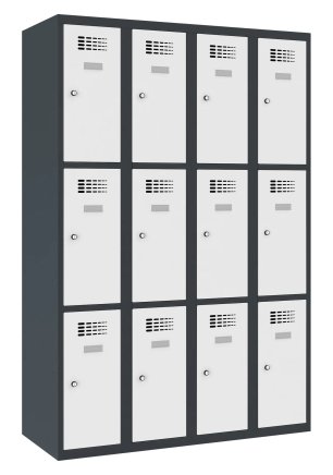 Šatní skříň dělená Sus 343 W šířka 1200 mm - 1