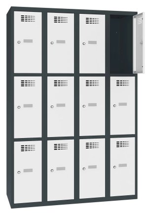 Šatní skříň dělená Sus 343 W šířka 1200 mm - 2
