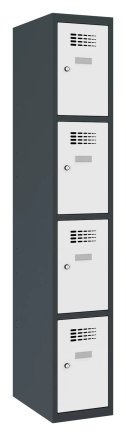 Šatní skříň dělená Sus 314 W šířka 300 mm - 1