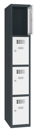 Šatní skříň dělená Sus 314 W šířka 300 mm - 2