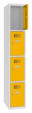 Šatní skříň dělená Sus 314 W šířka 300 mm - 4