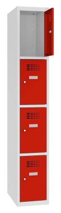 Šatní skříň dělená Sus 314 W šířka 300 mm - 5