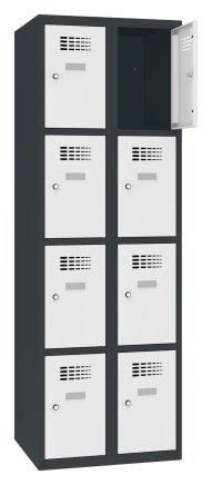 Šatní skříň dělená Sus 324 W šířka 600 mm - 2