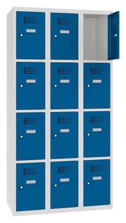 Šatní skříň dělená Sus 334 W šířka 900 mm - 2