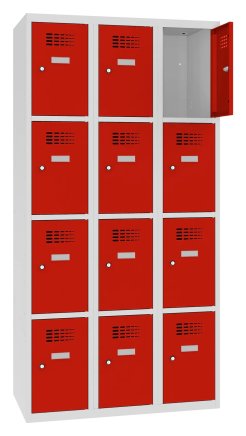 Šatní skříň dělená Sus 334 W šířka 900 mm - 5