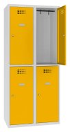 Šatní skříň kovová Sus 422 W šířka 800 mm - 3