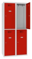 Šatní skříň kovová Sus 422 W šířka 800 mm - 4
