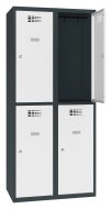 Šatní skříň kovová Sus 422 W šířka 800 mm - 6