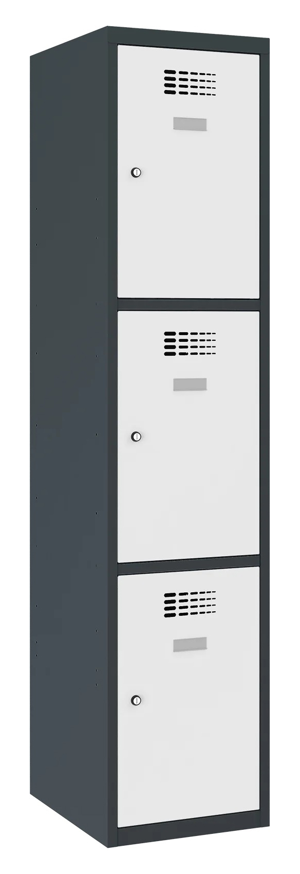 Šatní skříň kovová Sus 413 W šířka 400 mm