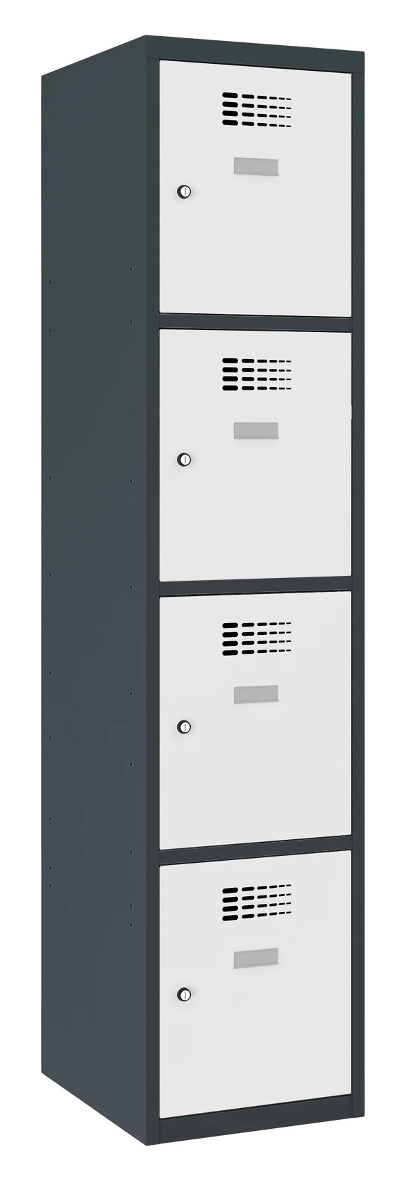 Šatní skříň kovová Sus 414 W šířka 400 mm