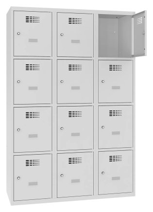 Šatní skříň kovová Sus 434 W šířka 1200 mm - 3