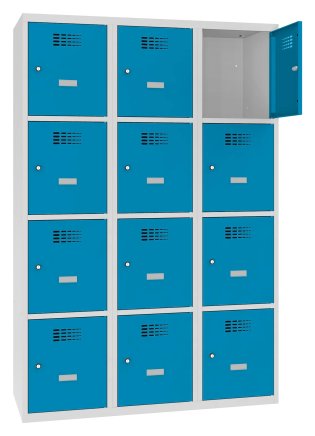 Šatní skříň kovová Sus 434 W šířka 1200 mm - 4