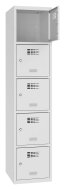 Šatní skříň kovová Sus 415 W šířka 400 mm - 3
