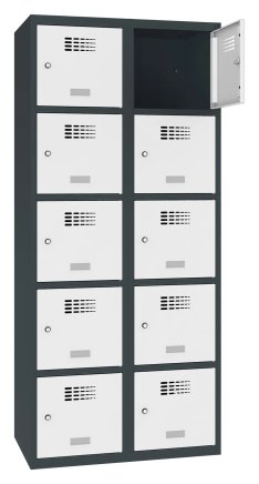 Šatní skříň kovová Sus 425 W šířka 800 mm - 2
